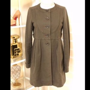 Women's Comptoir Des Cotonniers Coat, Charcoal Gry